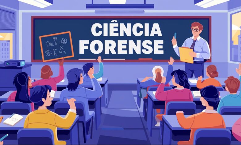 Curso de Ciências Forenses da EACH - USP! Inscrições até 17/01. Aprenda química forense, técnicas avançadas e estudos de caso.