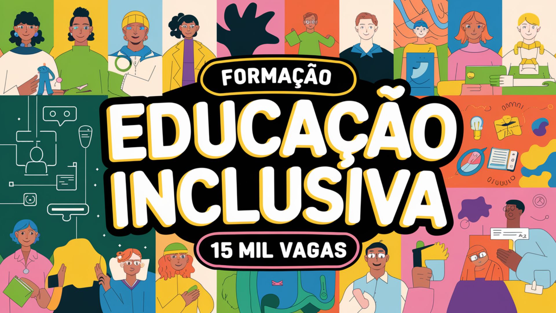 Inscrições reabertas para o Curso de Educação Inclusiva EAD! Garanta sua vaga gratuita até 16 de março de 2025. Certificação reconhecida!