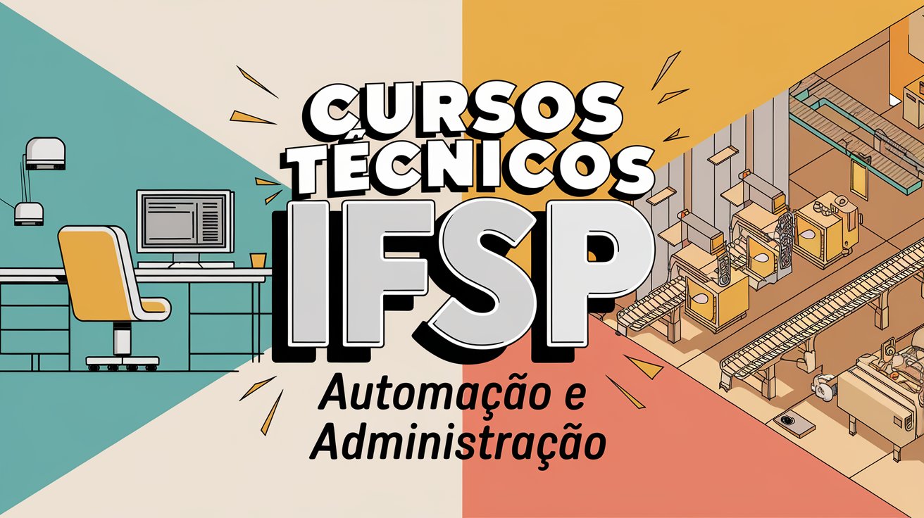 Cursos técnicos em Administração e Automação Industrial no IFSP Birigui. Vagas para quem está cursando ou concluiu o Ensino Médio.