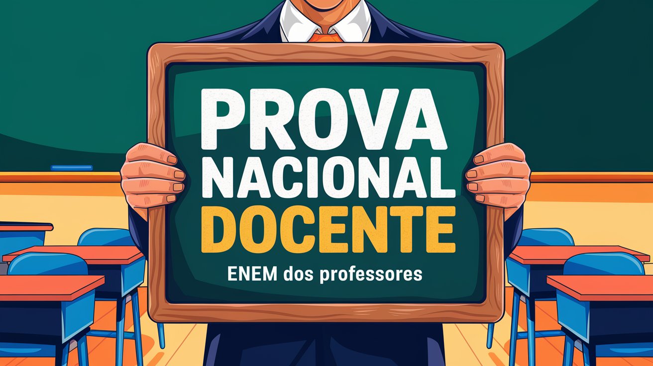 Ministério da Educação - MEC anuncia novidades para a Prova Nacional Docente - PND, conhecida como ENEM dos Professores.