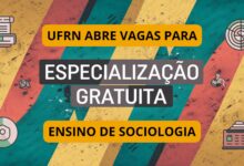 UFRN recebe inscrições até 10 de janeiro para o Curso de Especialização e Pós-graduação em Ensino de Sociologia EAD GRATUITO! Confira!