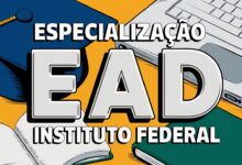 Instituto Federal - IFMG anuncia inscrições para Curso de Especialização em Docência EAD com Ênfase em Docência e Gestão.