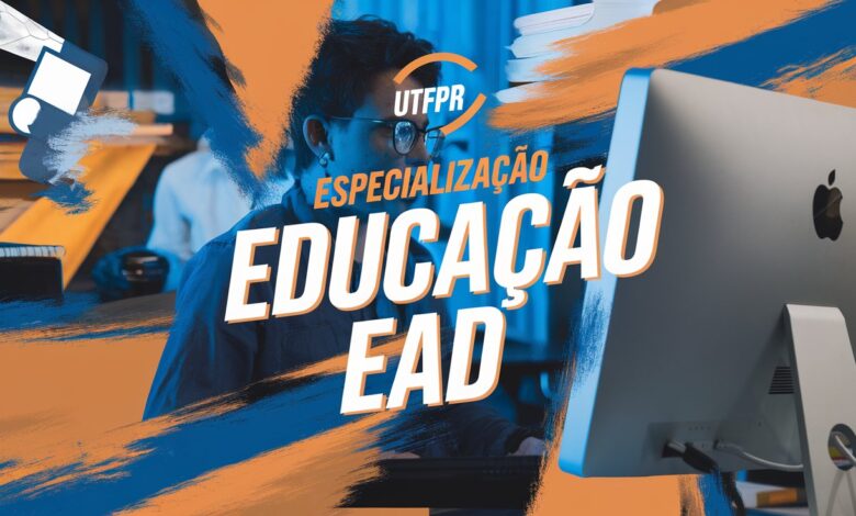 UTFPR abre especialização em Educação EAD! 165 vagas em diversos polos. Inscreva-se até 19/02 e impulsione sua carreira na área.