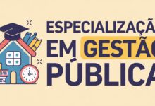 Universidade Federal - UFT anuncia inscrições para Especialização em Gestão Pública Municipal EAD Gratuita com 150 vagas!