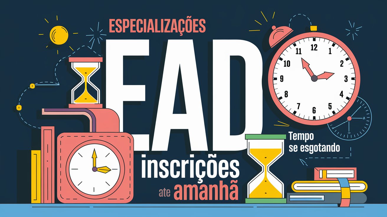 Inscrições encerram amanhã! Especializações EAD gratuitas no IFSULDEMINAS. 9 cursos EAD, 950 vagas. Inscreva-se já! Prazo até 31/01