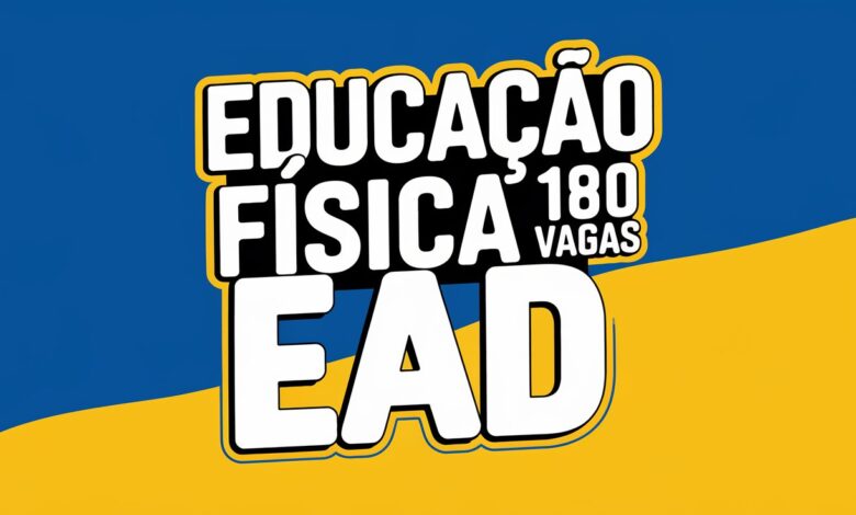 Curse Licenciatura em Educação Física em Casa! Universidade Estadual abre 180 vagas para Licenciatura em Educação Física EAD! Confira!