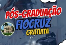 Fiocruz abre 20 vagas para Pós-Graduação em Divulgação Científica 2025. Curso gratuito com aulas presenciais no Rio. Inscrições até 10/01.