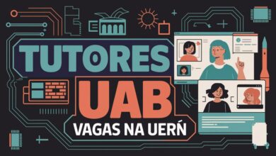 UERN abre edital para tutores da UAB com mais de 500 vagas! Remuneração de R$ 1.100,00 e desenvolvimento profissional. Inscreva-se até 13/02!