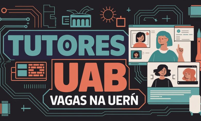 UERN abre edital para tutores da UAB com mais de 500 vagas! Remuneração de R$ 1.100,00 e desenvolvimento profissional. Inscreva-se até 13/02!