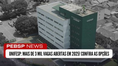 A Universidade Federal de São Paulo - UNIFESP está com inscrições abertas pelo SISU para mais de 3 mil vagas GRATUITAS em 2025!