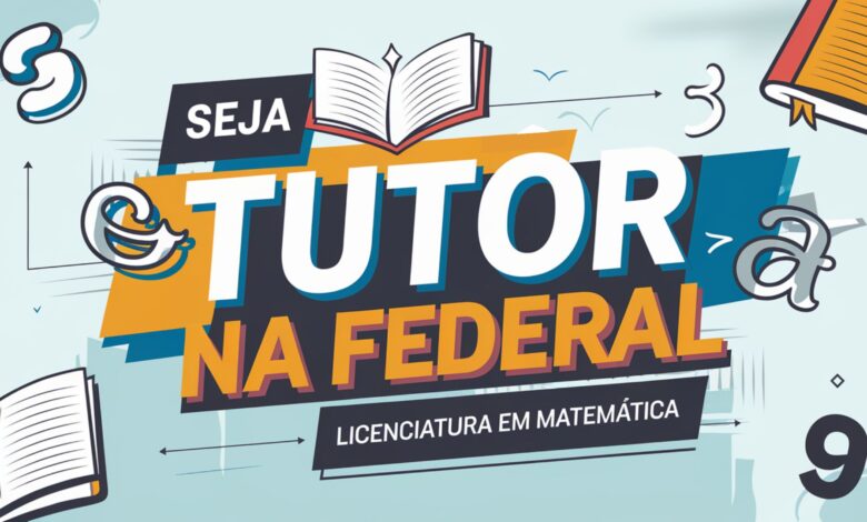 Inscreva-se no processo seletivo de tutores para Licenciatura em Matemática EAD - UFPA. Bolsas de R$ 1.100,00. Vagas Presenciais e EAD