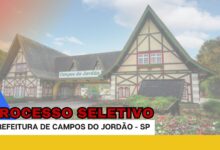 Trabalhe na Prefeitura de Campos do Jordão - SP: Processo Seletivo ABERTO para contratação para a Secretaria da Educação.