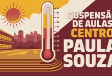 Com temperaturas elevadas previstas, ETECs e FATECs podem adotar aulas remotas de 25/02 a 01/03! Confira detalhes e as medidas adotadas!