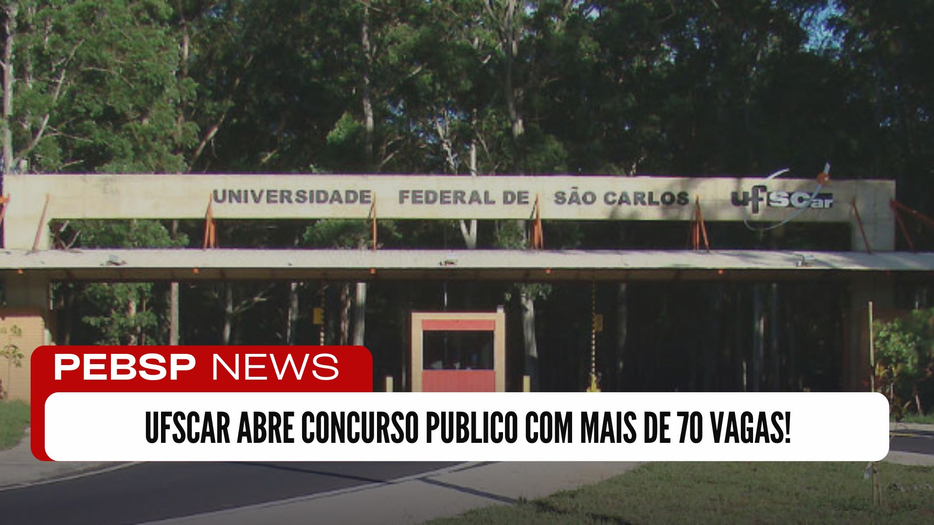 UFSCAR abre 72 vagas em novo Concurso Público com Salários de até R$13.288 + benefícios. Inscreva-se já e impulsione sua carreira!