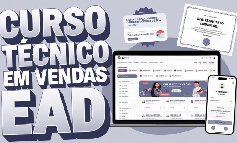 Curso Técnico em Vendas EAD no IFPR: Curso técnico gratuito com foco no mercado. Inscrições abertas até 14 de fevereiro.