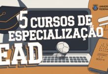 Universidade Federal abre inscrições para 7 Cursos de Especialização Gratuitos EAD nas áreas de Gestão e Educação! Confira detalhes!