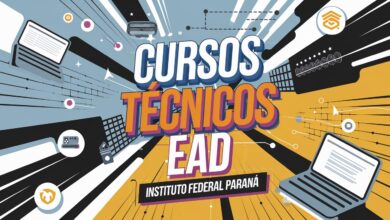 Instituto Federal - IFPR encerra inscrições para Cursos Técnicos EAD nessa semana! São mais de 3 mil vagas totalmente gratuitas! CONFIRA