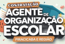 Vagas abertas para Agente de Organização Escolar na Diretoria de Ensino de Piracicaba. Salário de R$ 1.640,00. Inscreva-se até 10/03/2025.