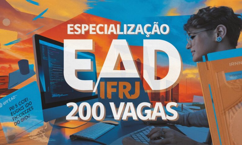 IFRJ abre 200 vagas inéditas para especialização EAD em Gestão na Educação Profissional e Tecnológica a distância.