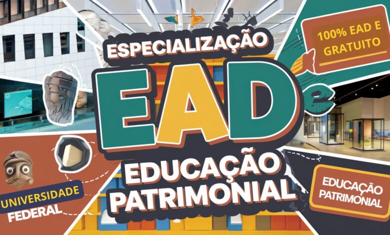 UFG oferece especialização gratuita em Educação Patrimonial e 100% EAD! Ideal para quem busca valorizar a cultura brasileira. Inscreva-se!