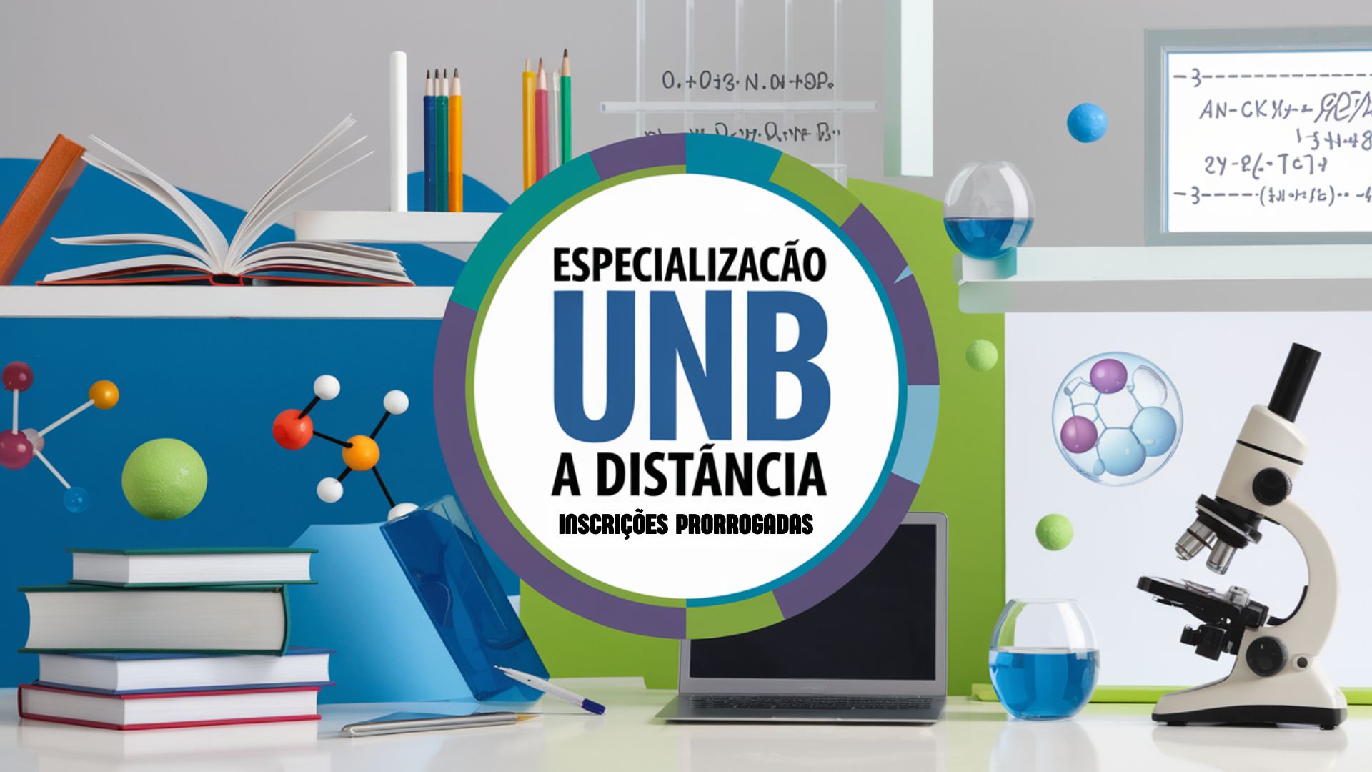 Inscrições prorrogadas! Participe da Especialização em Ensino de Ciências da UnB. Garanta sua vaga até 09 de março de 2025.