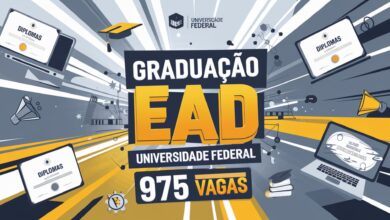 Inscrições abertas para Graduação EAD UFJF! 975 vagas em cursos gratuitos. Prazo termina amanhã, 21/02. Não perca essa oportunidade!