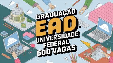 Universidade Federal abre 5 Cursos de Graduação EAD com 600 vagas em licenciaturas. Inscrições abertas até 09/03. Consulte o edital!