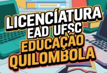 UFSC abre inscrições gratuitas para Licenciatura Escolar Quilombola EaD 2025. Vagas para quilombolas e professores. Inscreva-se até 26/02!