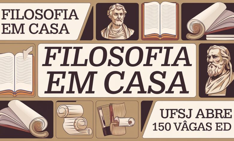 Processo Seletivo UFSJ 2025: Vagas para Licenciatura em Filosofia EAD ! Inscrições de 19 a 21 de fevereiro. Garanta sua vaga!