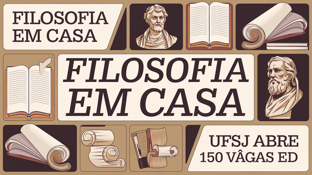 Processo Seletivo UFSJ 2025: Vagas para Licenciatura em Filosofia EAD ! Inscrições de 19 a 21 de fevereiro. Garanta sua vaga!