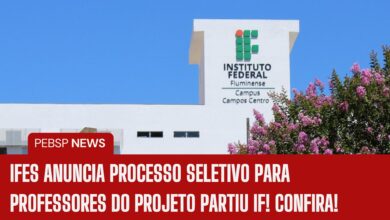 Inscrições abertas para seleção de professores no Programa PartiuIF 2025. Vagas com bolsa de R$ 1.430,00. Inscreva-se até 22/02/2025!