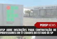 IFSP abre 38 vagas para professores substitutos em diversas áreas. Inscrições até 26/02/2025. Salários de até R$ 6.356,02. Confira o edital!