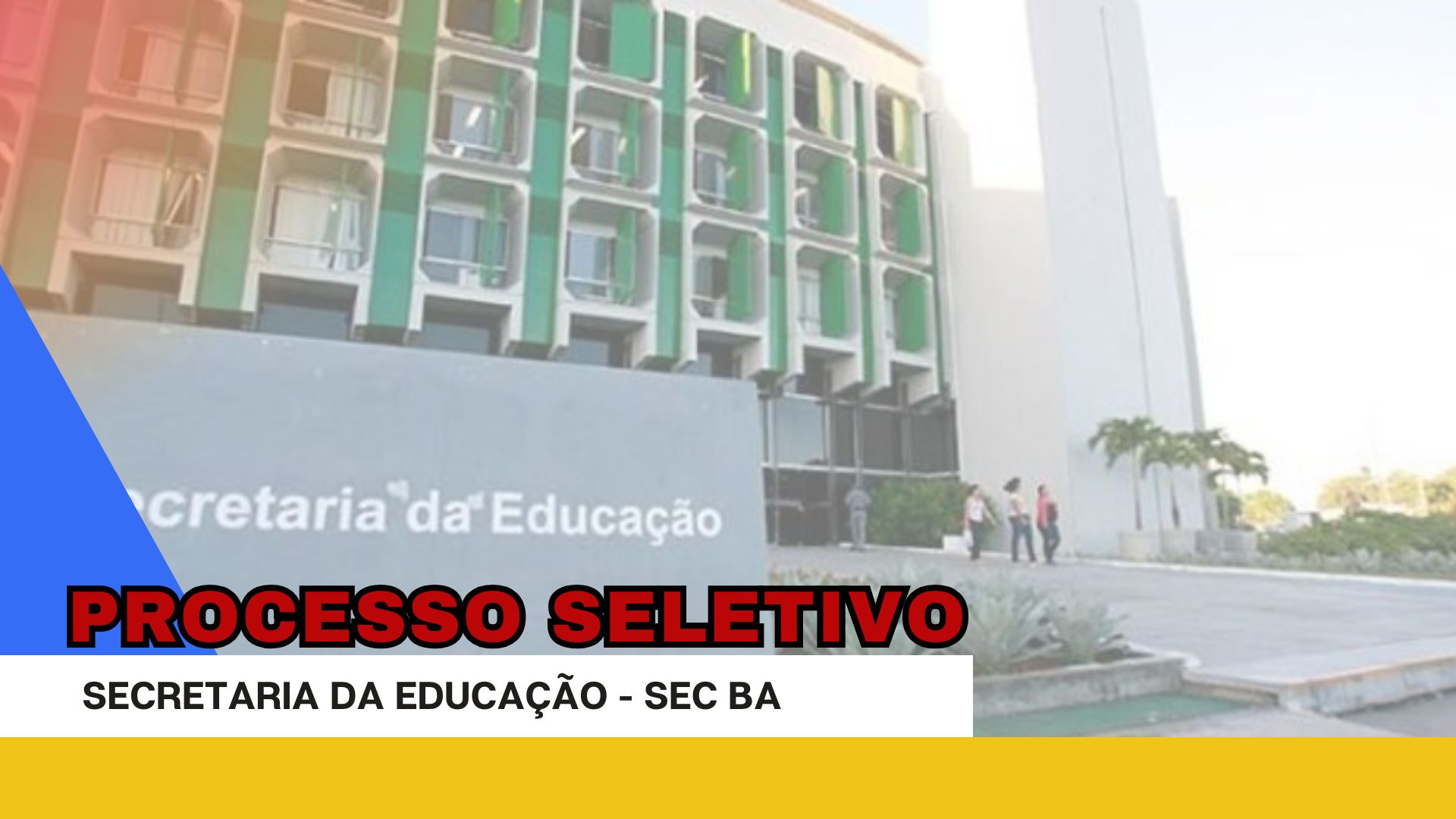 Secretaria da Educação da Bahia - SEC BA abre 1.487 vagas para mediadores e professores com salários de até R$ 3.116,26. Confira os editais!