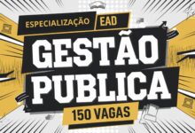 Especialização EAD gratuita em Gestão Pública pela UTFPR. Inscreva-se até 19 de fevereiro e avance na sua carreira no setor público!