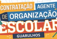 Participe do Processo Seletivo 2025 para Agente de Organização Escolar na Diretoria de Guarulhos. Inscrições abertas até 19/03. Salário de R$ 1.640,00. Saiba mais!