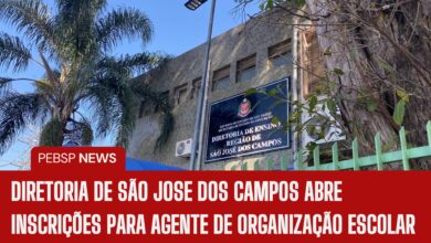 Diretoria de Ensino de São José dos Campos - DESJC abre inscrições para Contratação de Agente de Organização Escolar - AOE 2025 na SEDUC SP.