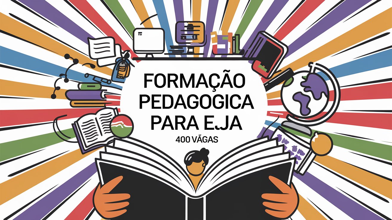 Capacitação gratuita em EJA pelo IFG! Curso online de Formação Pedagógica para EJA forma professores na modalidade EAD! Confira!