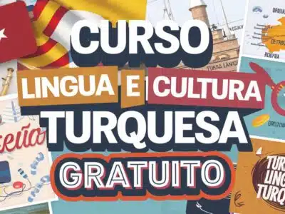 Curso gratuito de Língua Turca na USP! 70 vagas, aulas presenciais e imersão cultural. Inscrições até 17/03. Não perca essa oportunidade!