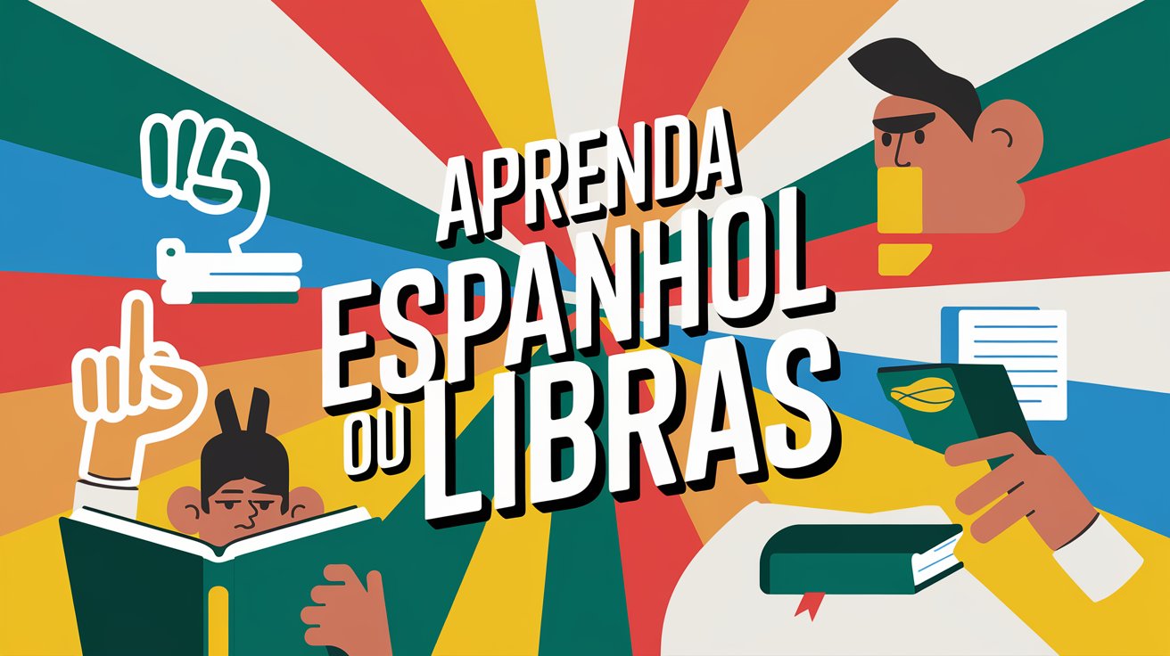 Inscreva-se nos cursos gratuitos de Espanhol e Libras do IFB Campus Estrutural. Inscrições de 07 a 13 de março de 2025. Vagas limitadas!