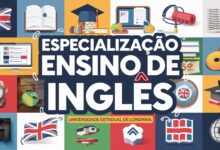 Inscreva-se na especialização gratuita da UEL em Ensino de Inglês para Crianças. Curso EAD, 150 vagas, inscrições até 24/03/2025. Confira o edital!