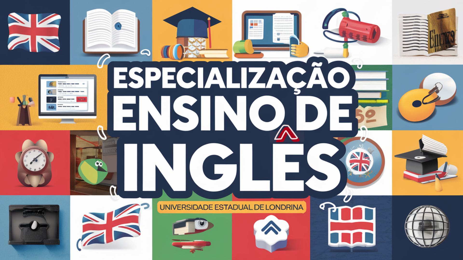 Inscreva-se na especialização gratuita da UEL em Ensino de Inglês para Crianças. Curso EAD, 150 vagas, inscrições até 24/03/2025. Confira o edital!