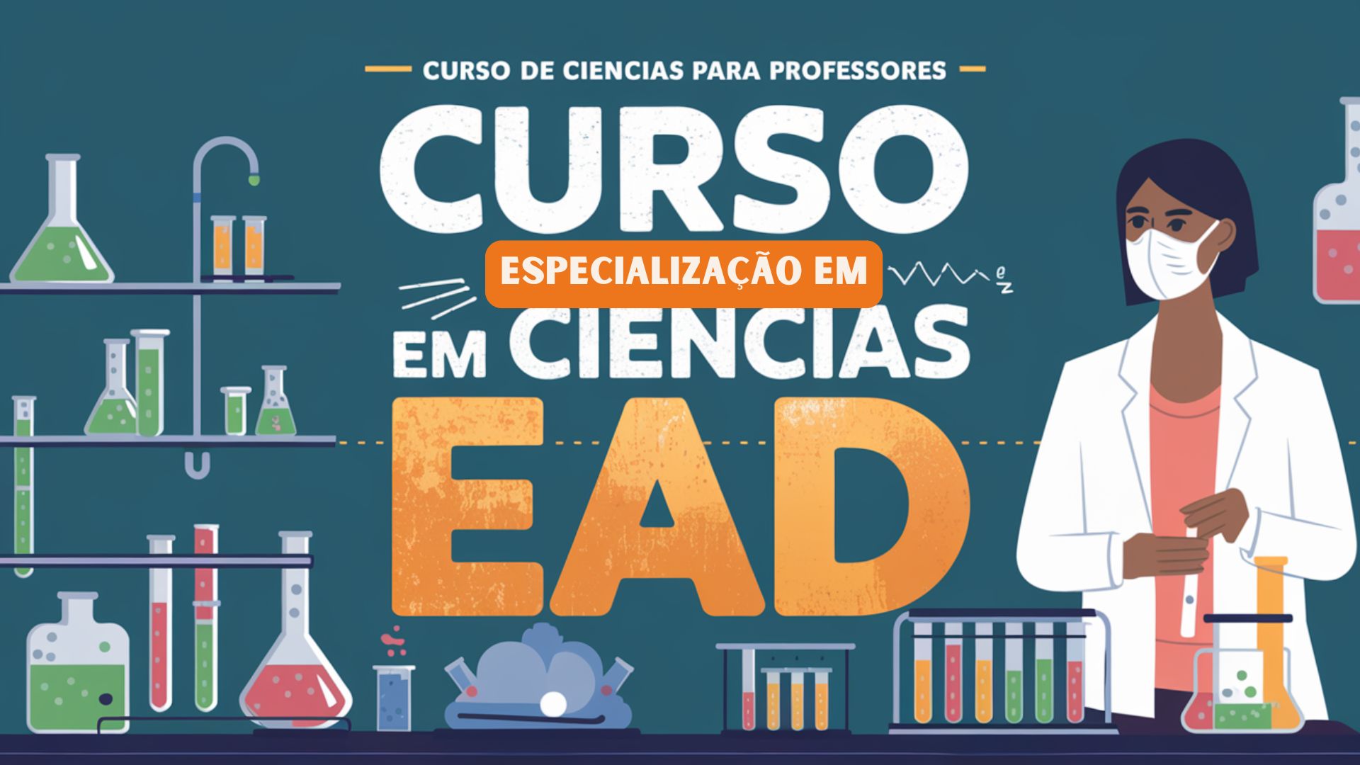 Último dia! Especialização EAD gratuita em Ciências da Natureza UEMA. Inscrições encerram hoje, 07/03. Professores, garantam sua vaga agora!