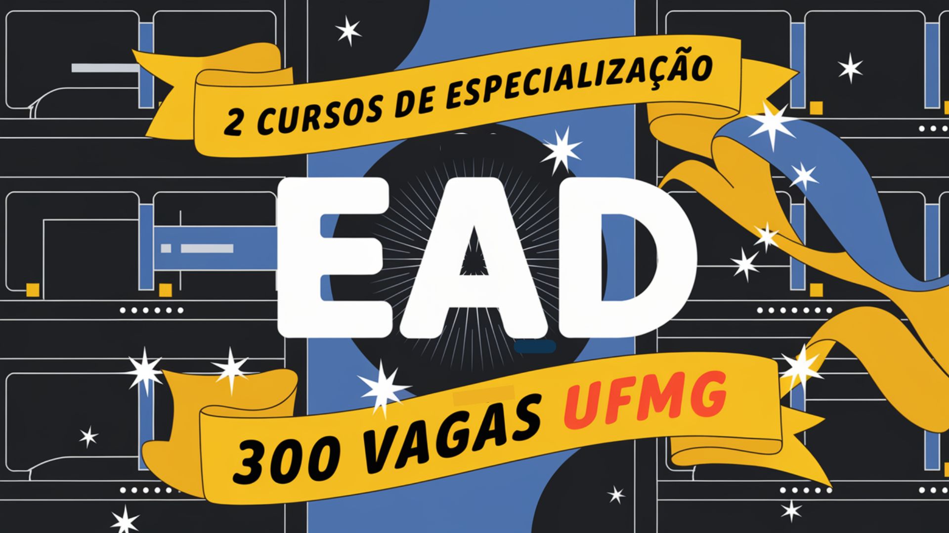 UFMG oferece 300 vagas gratuitas em especialização EAD: Alfabetização e Letramento e Geoprocessamento. Inscrições até 16/03/2025. Confira!