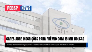 Inscreva-se no Prêmio CAPES Talento Universitário 2025! São 18 mil vagas e prêmios de R$5 mil para os melhores. Prova em 25 de maio.