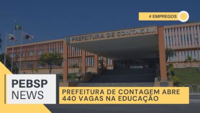 Processo Seletivo Simplificado da Prefeitura de Contagem 2025: 440 vagas na Educação, níveis médio e superior, salários de até R$ 3.652,36.