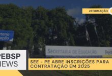 SEE - PE: Secretaria Estadual de Educação abre 338 vagas para brailistas, intérpretes e professores de AEE. Salários de até R$ 4,5 mil.