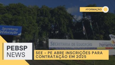 SEE - PE: Secretaria Estadual de Educação abre 338 vagas para brailistas, intérpretes e professores de AEE. Salários de até R$ 4,5 mil.