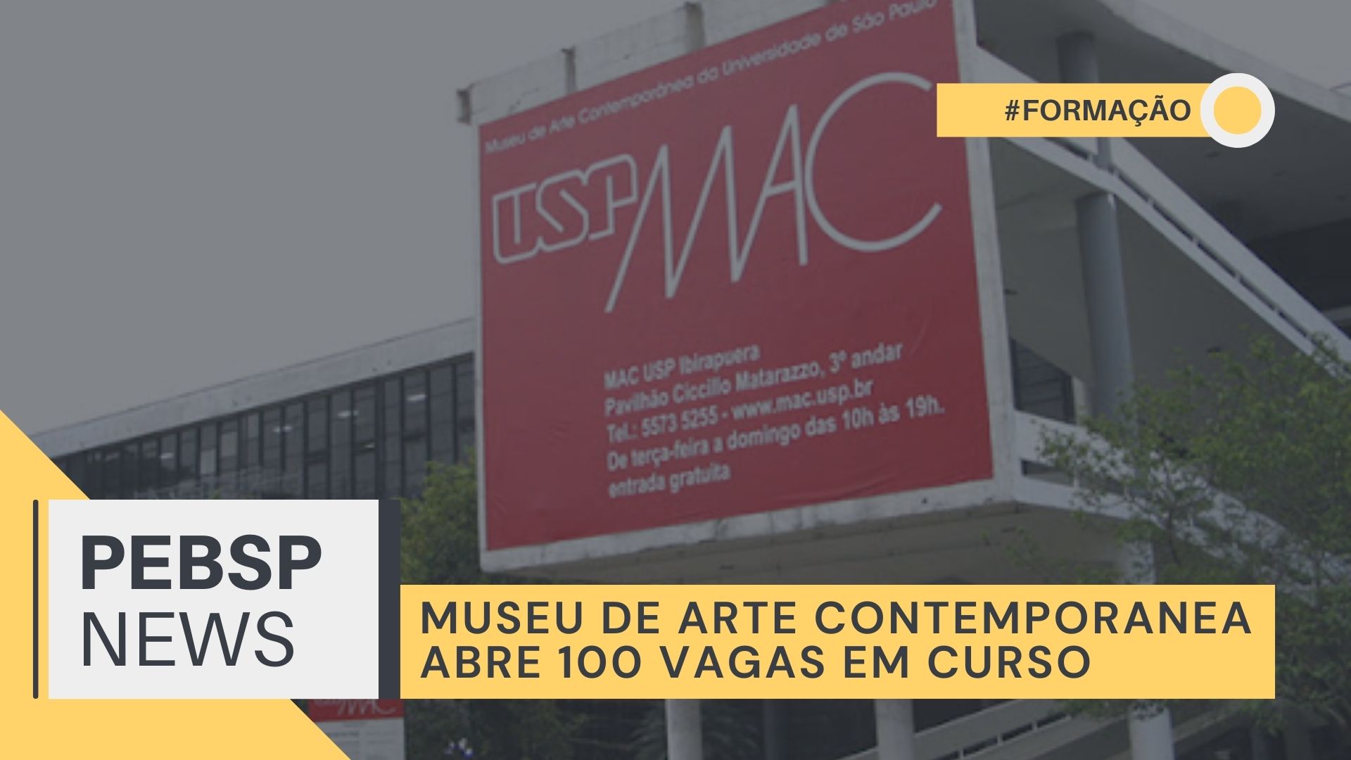 Inscreva-se no curso gratuito 'Festa na Arte, Arte na Festa' do Museu de Arte Contemporânea. Explore arte, cultura e vida noturna paulistana!